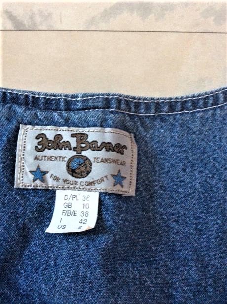 Dlhé riflové šaty, 38