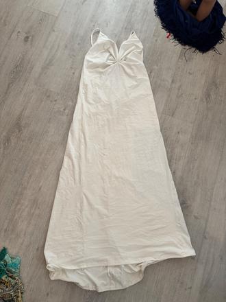 Šaty biele dlhé, buffalo,l