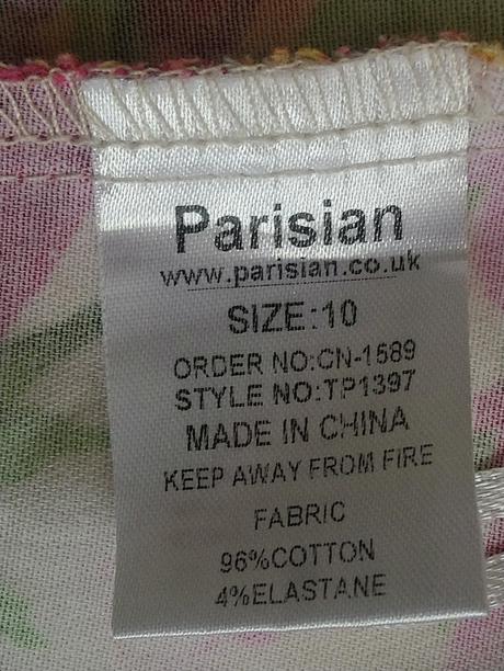 Farebný elastický crop top na ramienka, parisian, xs