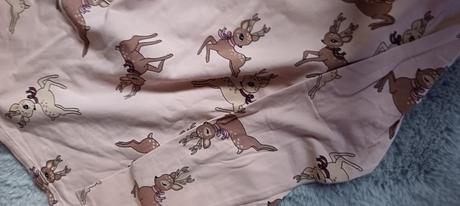 Tričko s dlhým rukávom so zvieratkami, h&m,140