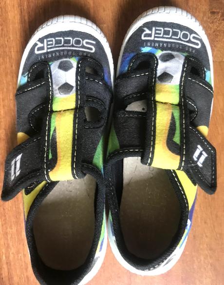 Plátené tenisky soccer veľ. 28, 28