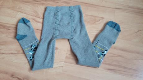 Hrubšie pančušky + tielko 86/92, lupilu,86