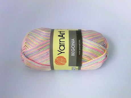 Yarnart begonia - rôzne odtiene, 