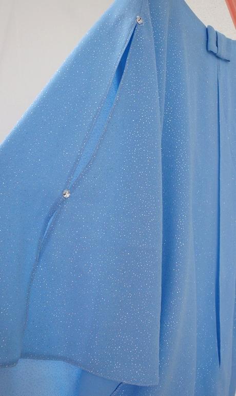 Belasé elegantné šaty, v. xl/xxl, č.46, 46