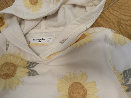 Mikina so slnečnicami, abercrombie&fitch,128