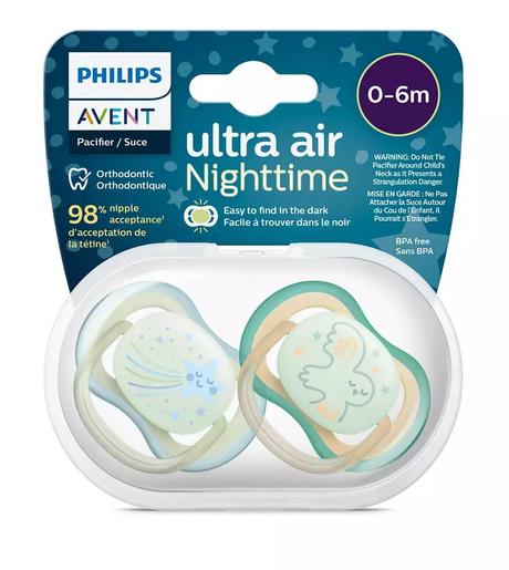 Philips cumlík ultra air nočný 6-18m chlapec 2ks, avent