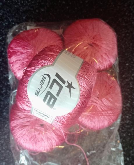 5ks priadza nová zn ice viscose 50g-500m,