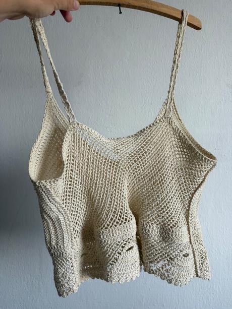 Hm pletene boho etno hippie tielko m, h&m,m