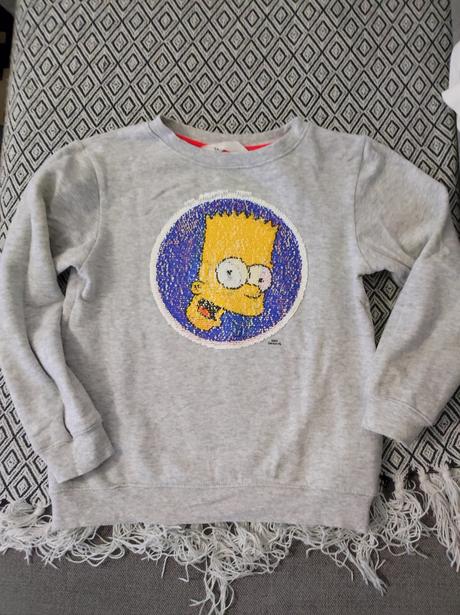 H&m bart meniaca mikina, h&m,128