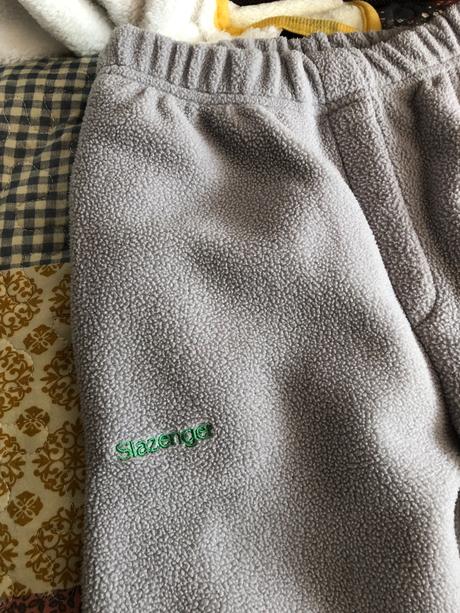 Hrubé flisové tepláčiky, slazenger,98