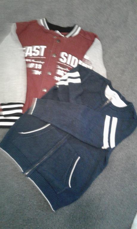 Mikina červená 122/128, 122