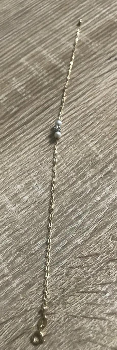 18 karátový zlatý náramok, 