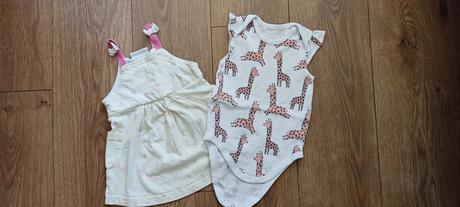 Balík h&m leto 86 + šaty grátis, 86–98