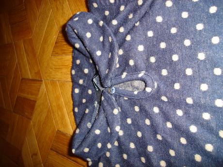 Bodkované šatky veľ.116-122, george,116