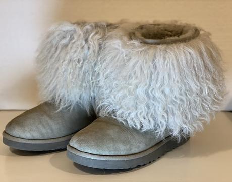 Ugg cizmy  s kozusinovym golierom, ugg,38