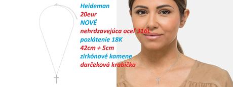 Náhrdelník/retiazka s krížikom na krk 2, 