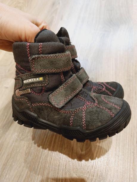 Richter zimné topánky čižmy kožené, richter,21