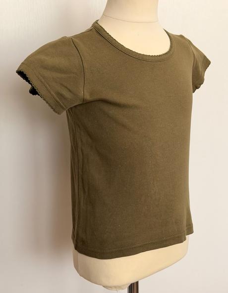H&m dievčenské tmavozelené tričko, h&m,122