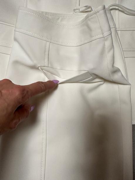 Biely sukňový kostým m,l, l / m