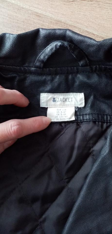 Motorkárska bundička, h&m,110