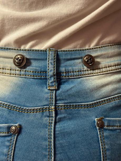 Rifľové šortky, s