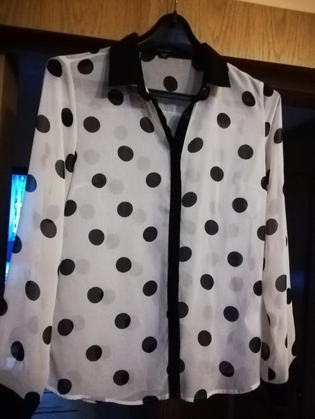 Priesvitná blúzka, amisu,m