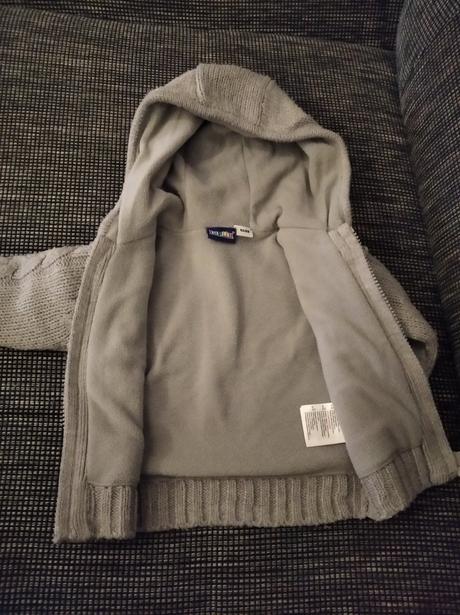 Teplý svetrík/kabatik 62/68, lupilu,62