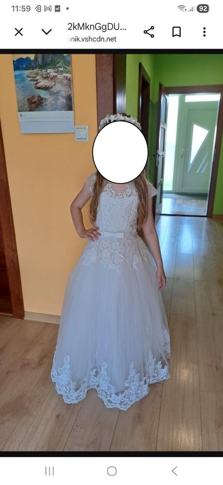 Šaty na 1.sv prijimanie, 140