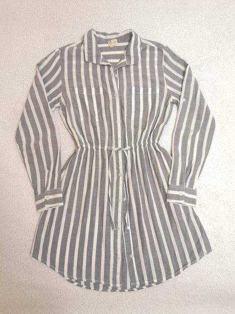 Športové košeľové šaty, xs