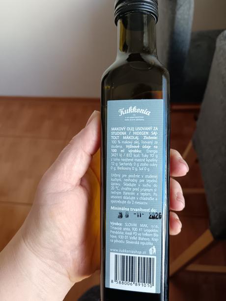 Makový olej, 