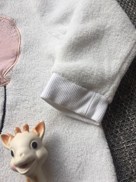 Chlpatá mikina bez kapucne pre dievča 92, h&m,92