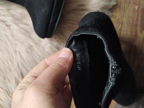 Dámske čierne prechodné čižmičky, 39