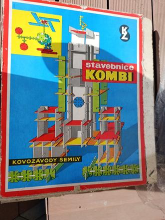 Retro hra stavebnice kombi,