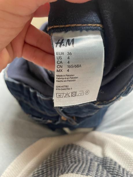 Tehotenske kratke nohavice, h&m,36
