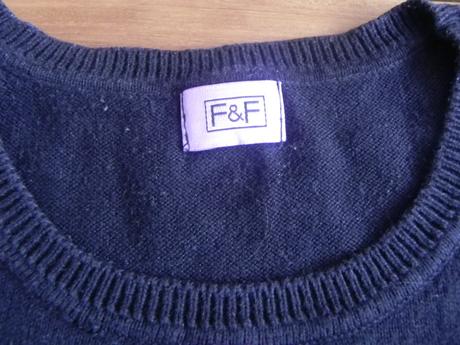 Svetrík s flitrovým nápisom, f&f,152