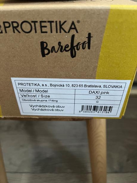 Zimne topanky protetika barefoot, protetika,32