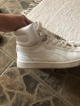 Vyvýšené biele tenisky puma, puma,36