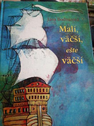 Mam na predaj knihu mali, väčší ešte väčší,