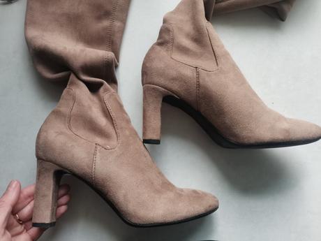 Vysoké čižmy, h&m,38