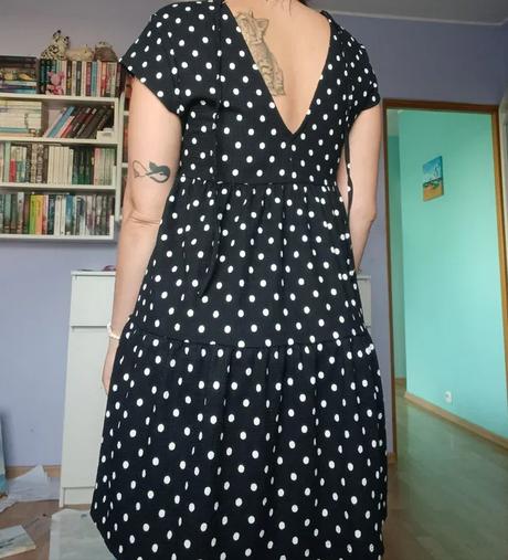 Bodkované šaty, bershka,xs