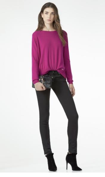 S.oliver fuksia blúzka/top vel.34/xs, s.oliver,34 / xs