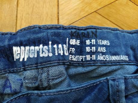 Tmavomodré rifle.vel.10-11 rokov, pepperts,146