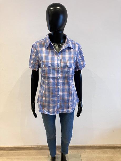 Dámska kockovaná košeľa h&m,veľk.44, h&m,l