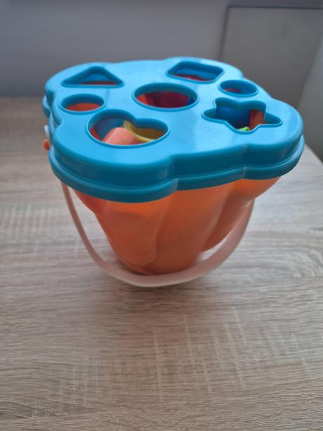 Veža skladacia a vkladačka s vedierkom 2v1, 