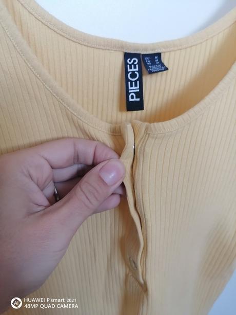 Vrubkovane elastické tričko krátky rukáv, s