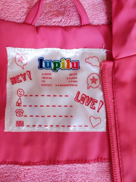 Bunda do dažďa 98/104, lupilu,98