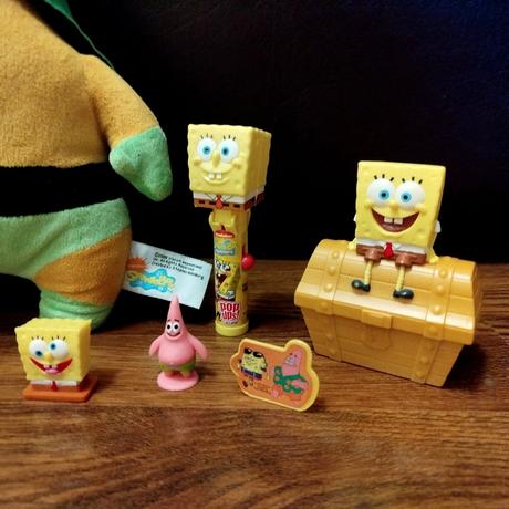 Hračky spongebob,