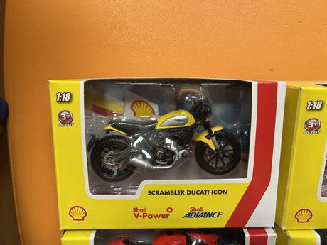 Modely motoriek ducati- 4 ks - cena spolu, 