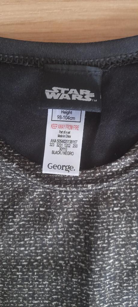 Karnevalovy kostym star wars, 