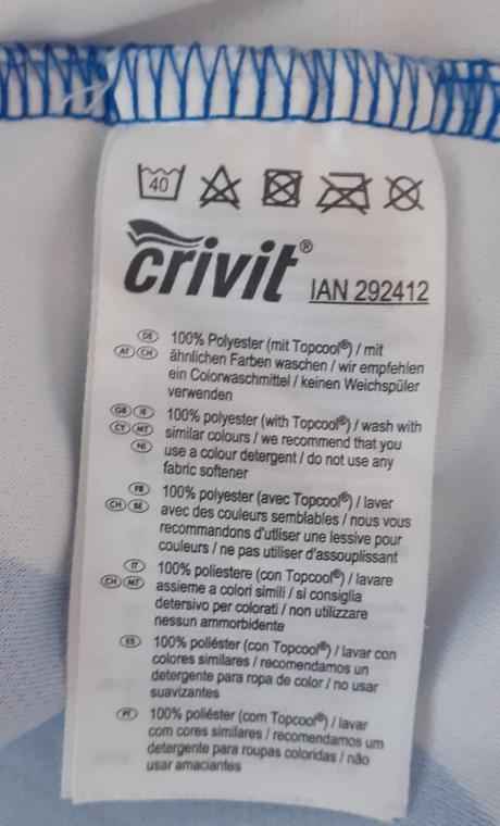 Cyklo tričko crivit v. 158/164, crivit,158